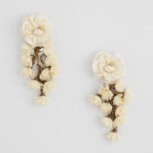 No Droop® Flower & Conch Shell Earrings